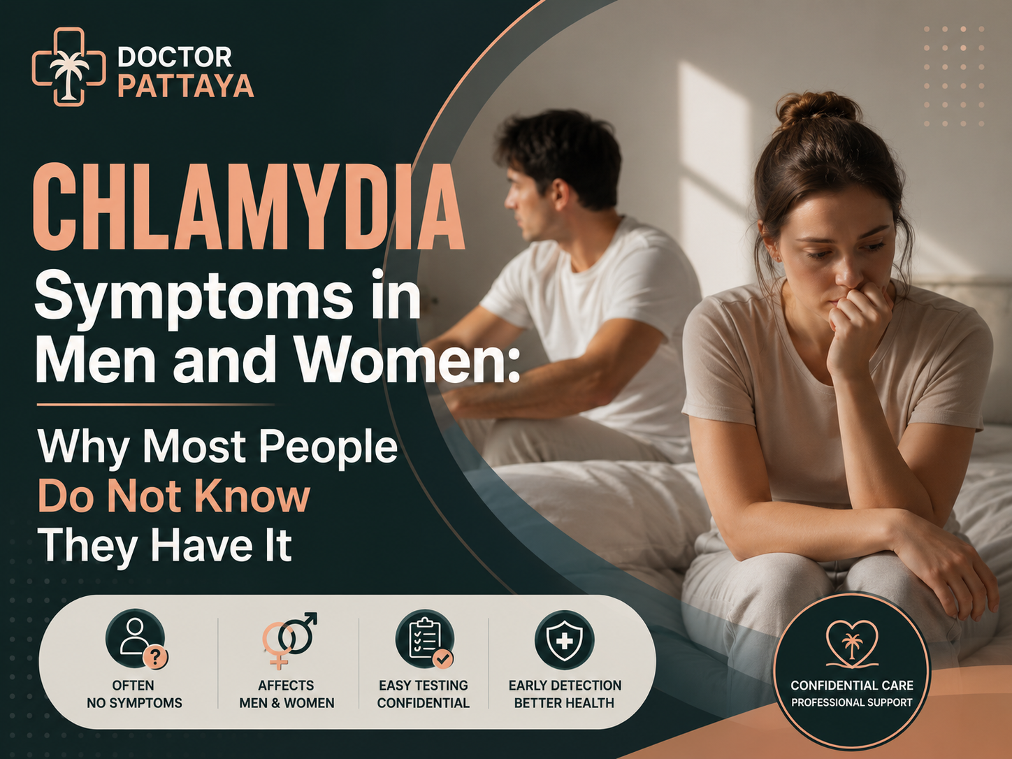 Chlamydia Symptoms in Men and Women: Why Most People Do Not Know They Have It