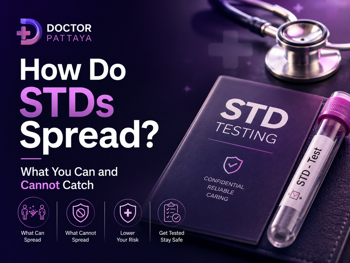 How Do STDs Spread? What You Can and Cannot Catch